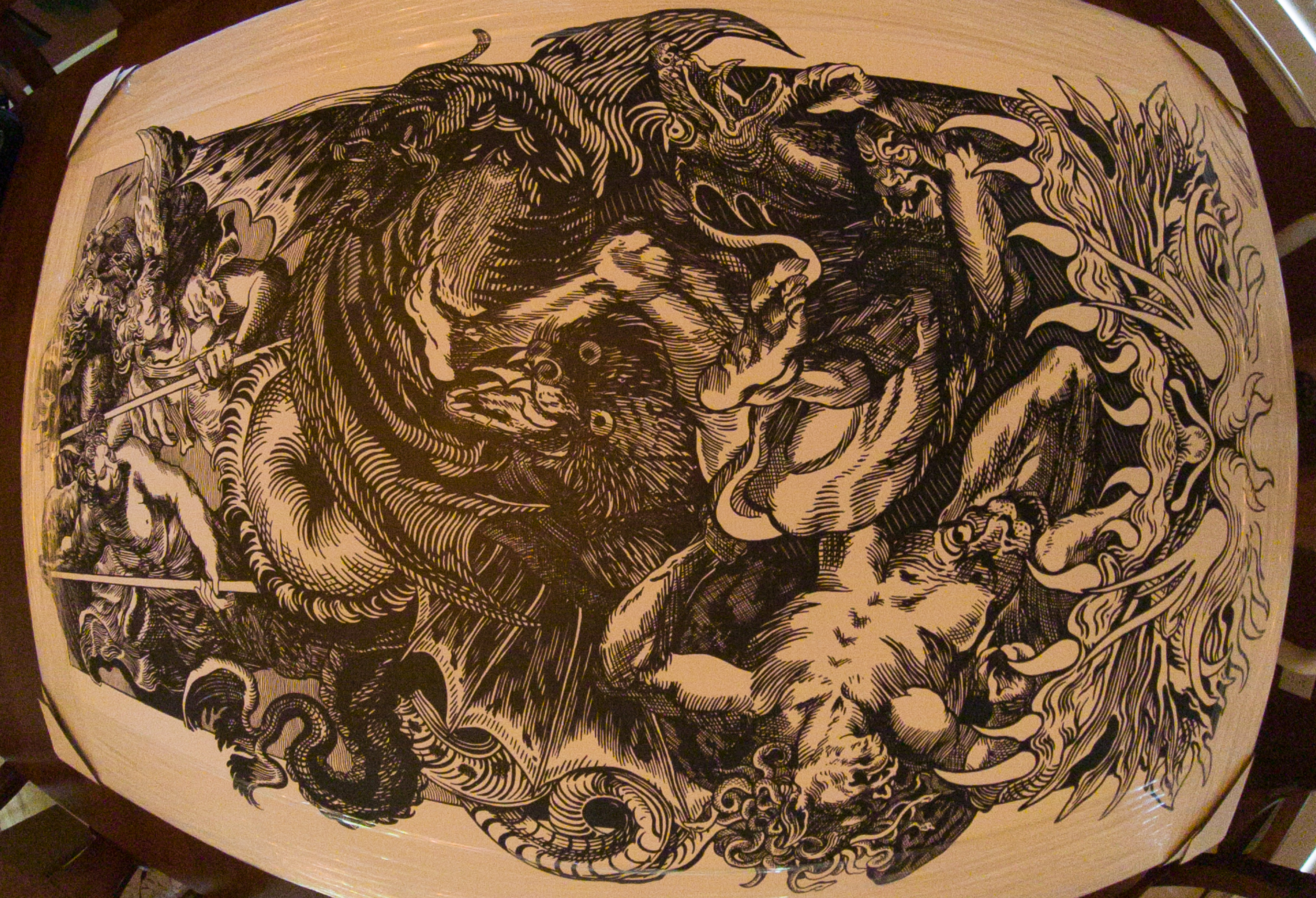 Lucas's Fall Wrapped  30 x 48"