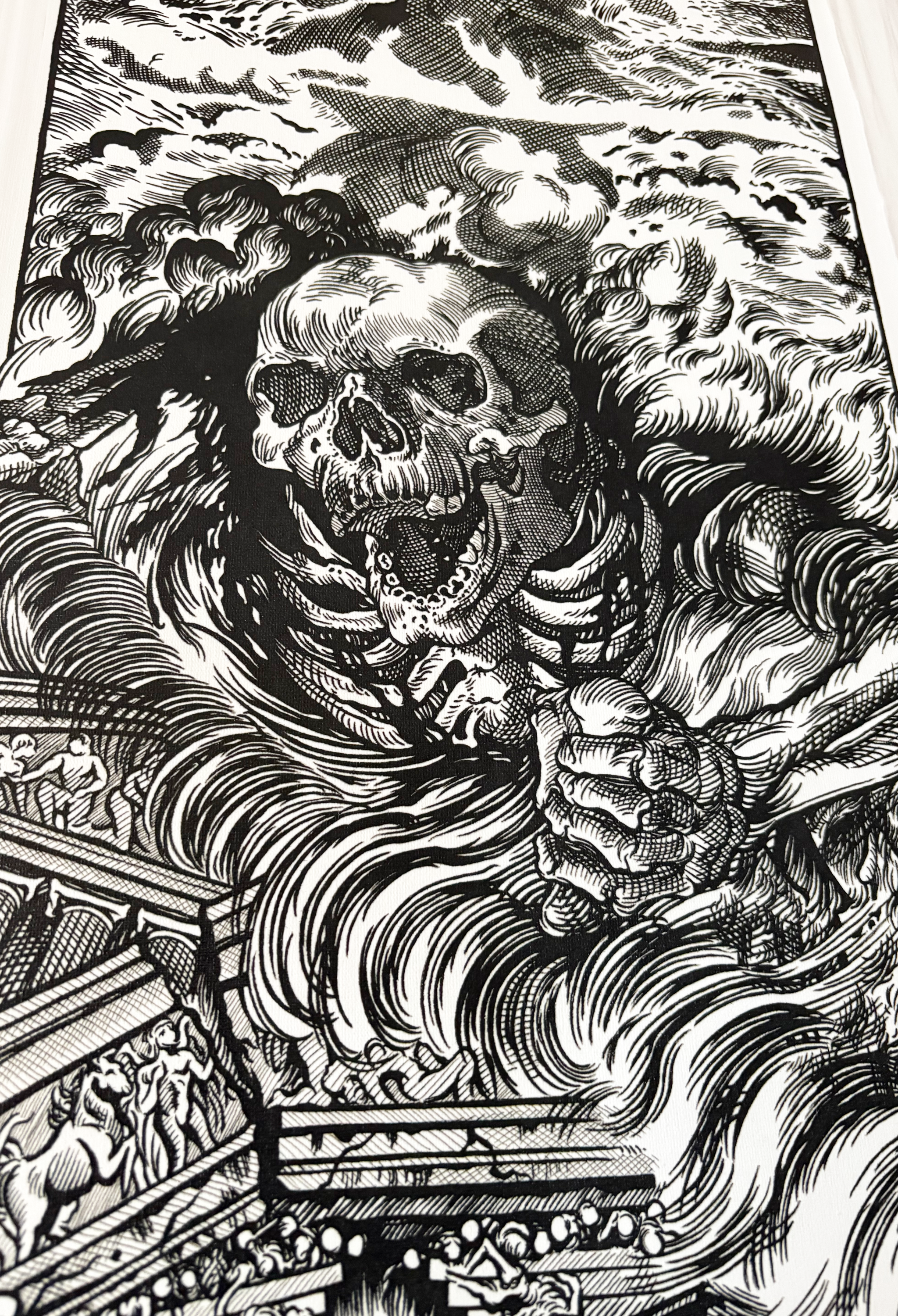 Uncle Nasty Wrapped 16 x 40"