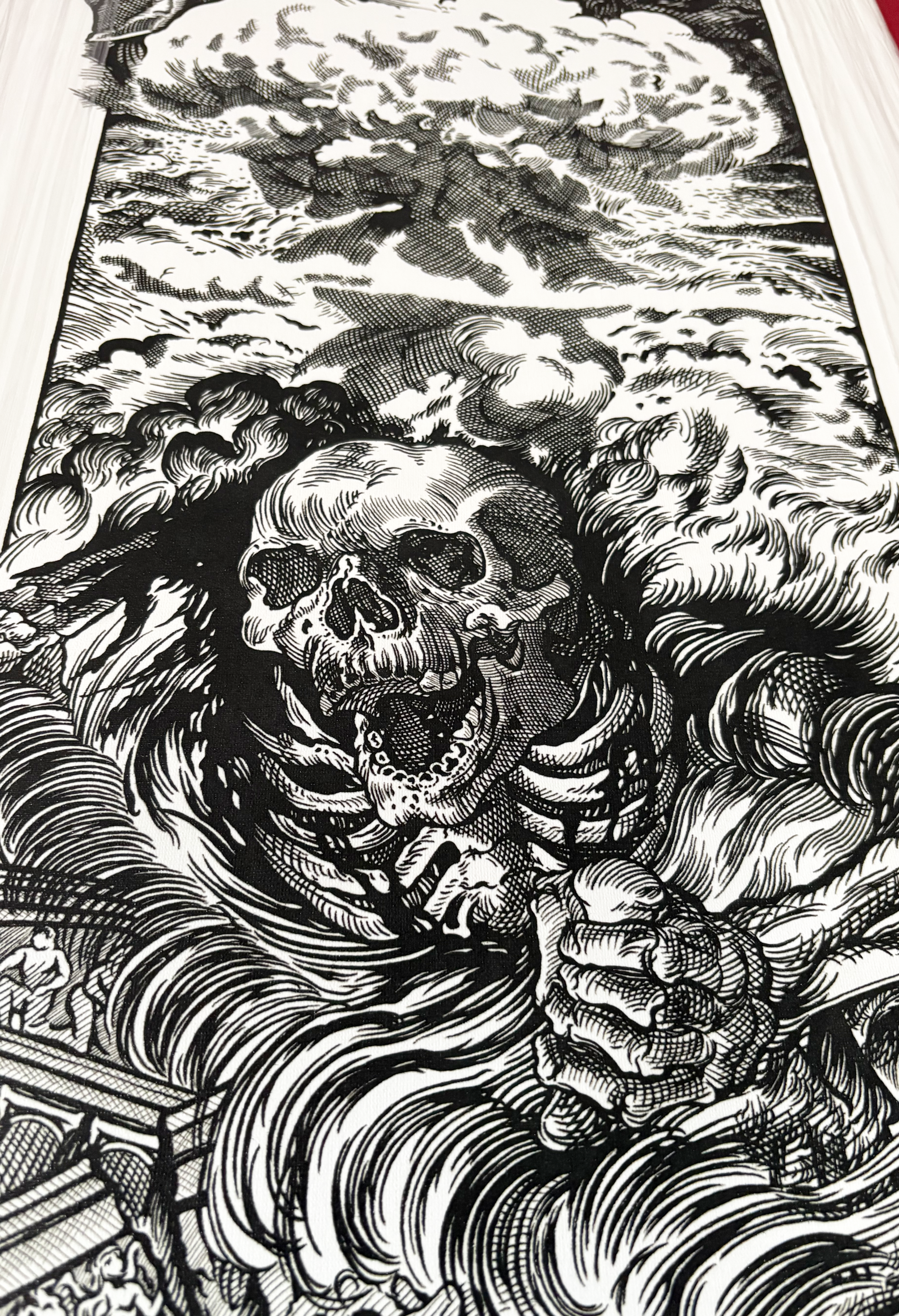 Uncle Nasty Wrapped 16 x 40"